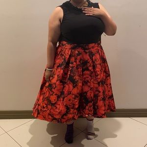 NWT Ignite Evening Floral Dress